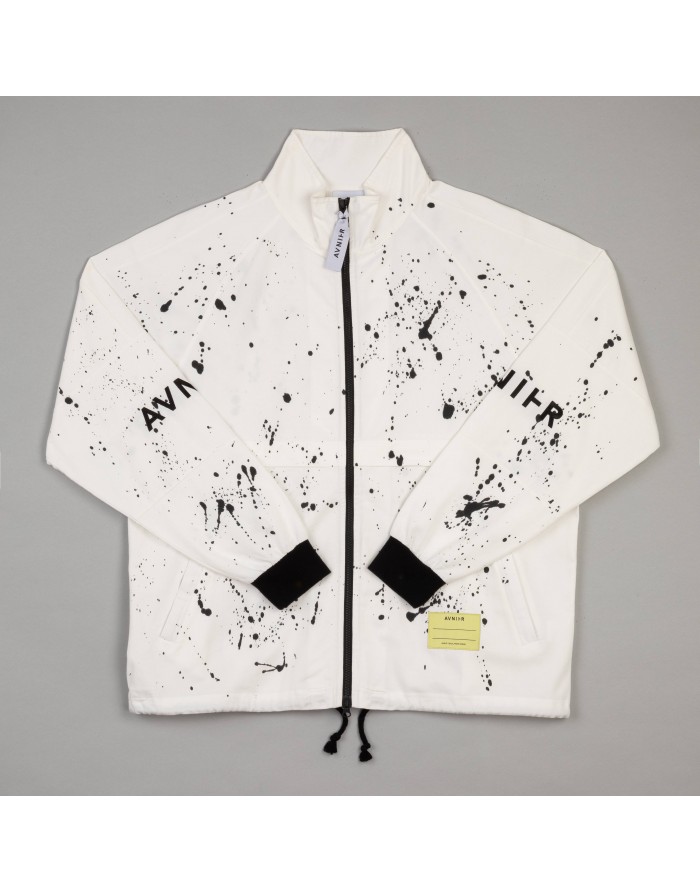 avnier jacket live off white paint