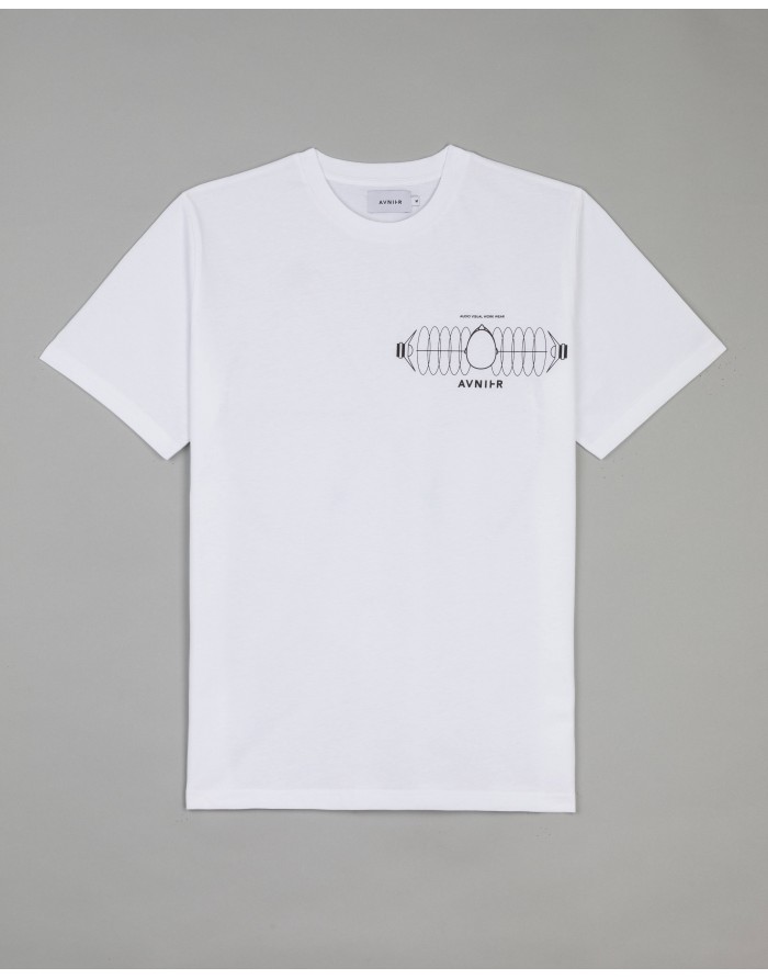 avnier t-shirt source white high sounds fw22